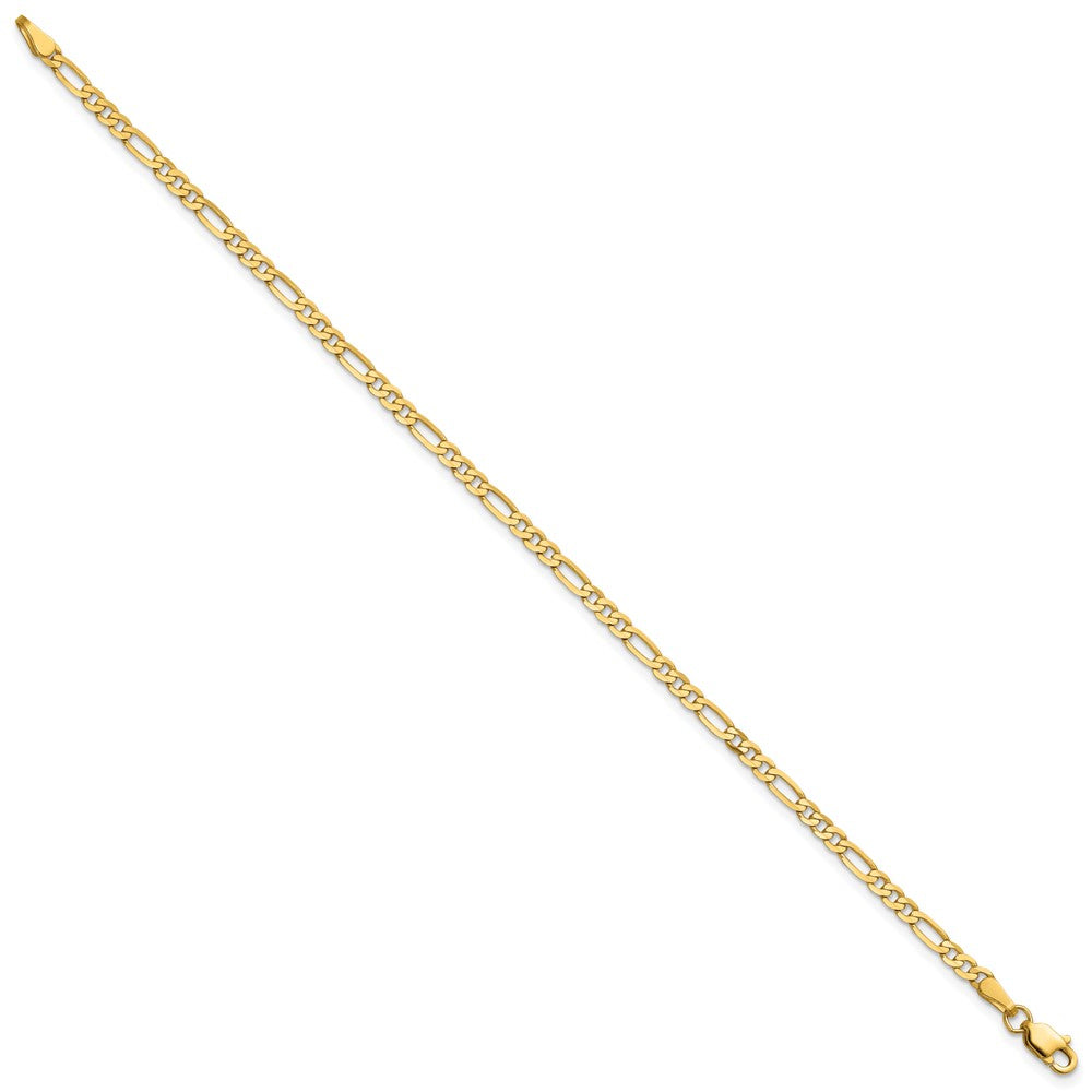 Flat Figaro with Lobster Clasp Bracelet - WBC