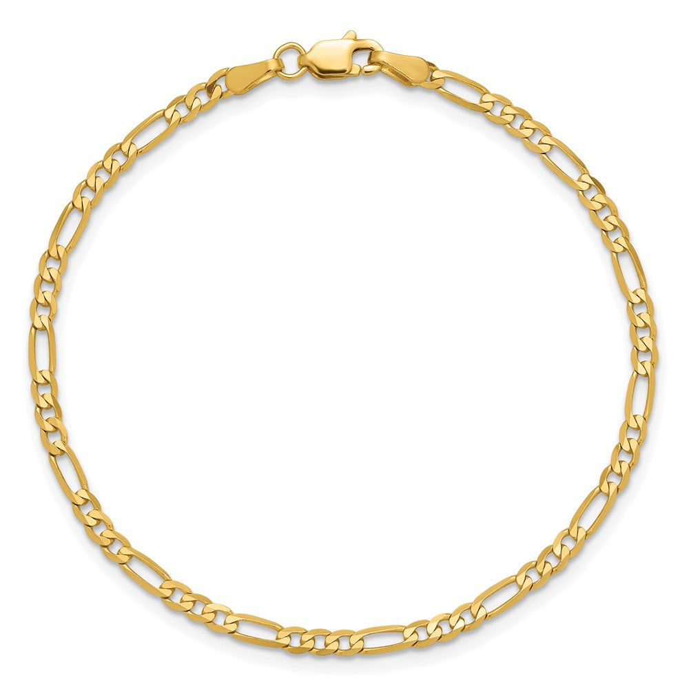 Flat Figaro with Lobster Clasp Bracelet - WBC