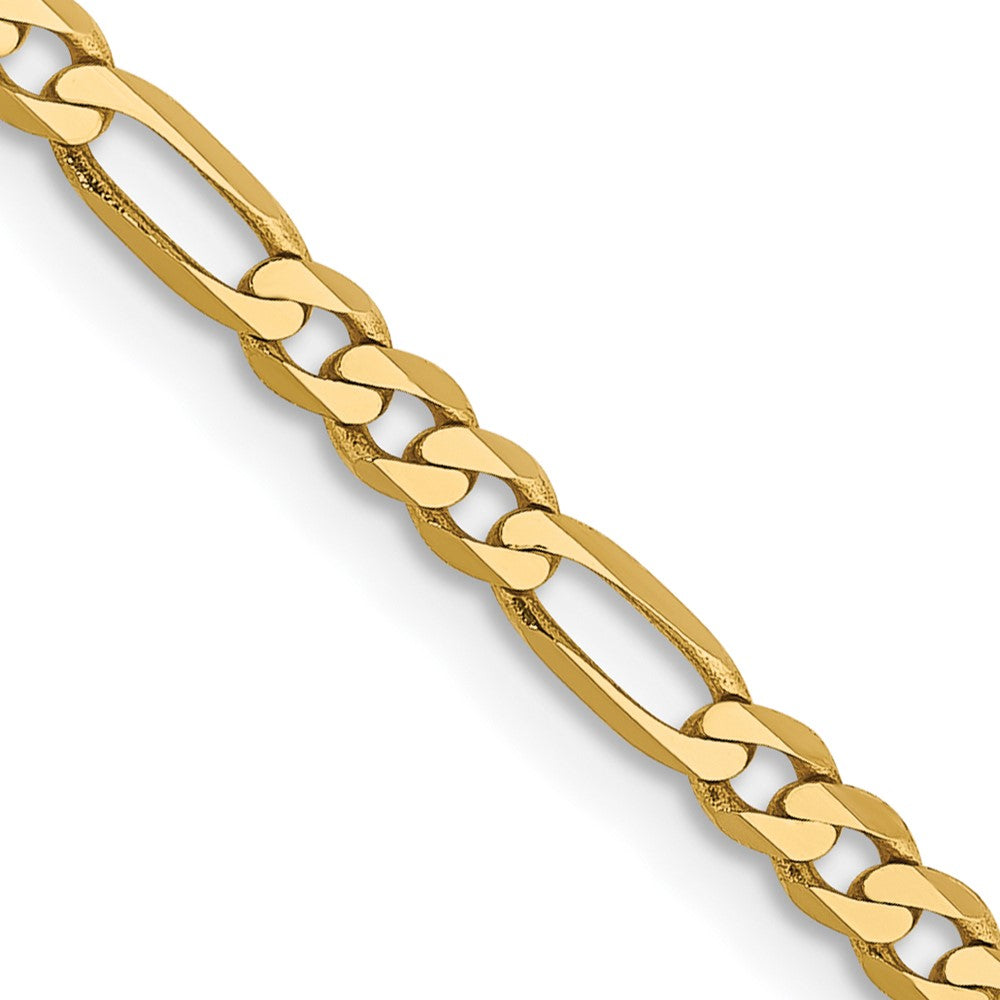 Flat Figaro with Lobster Clasp Chain - WBC