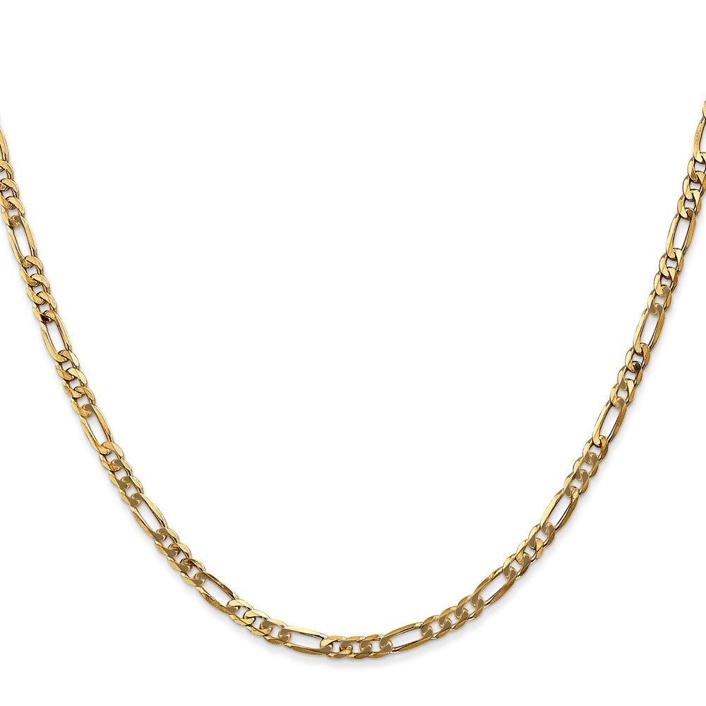 Flat Figaro with Lobster Clasp Chain - WBC
