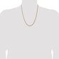 Flat Figaro with Lobster Clasp Chain - WBC