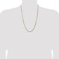 Flat Figaro with Lobster Clasp Chain - WBC
