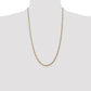 Flat Figaro with Lobster Clasp Chain - WBC