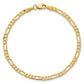 Flat Figaro with Lobster Clasp Bracelet - WBC