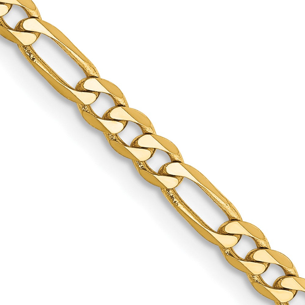 Flat Figaro with Lobster Clasp Chain - WBC