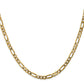 Flat Figaro with Lobster Clasp Chain - WBC
