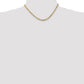 Flat Figaro with Lobster Clasp Chain - WBC
