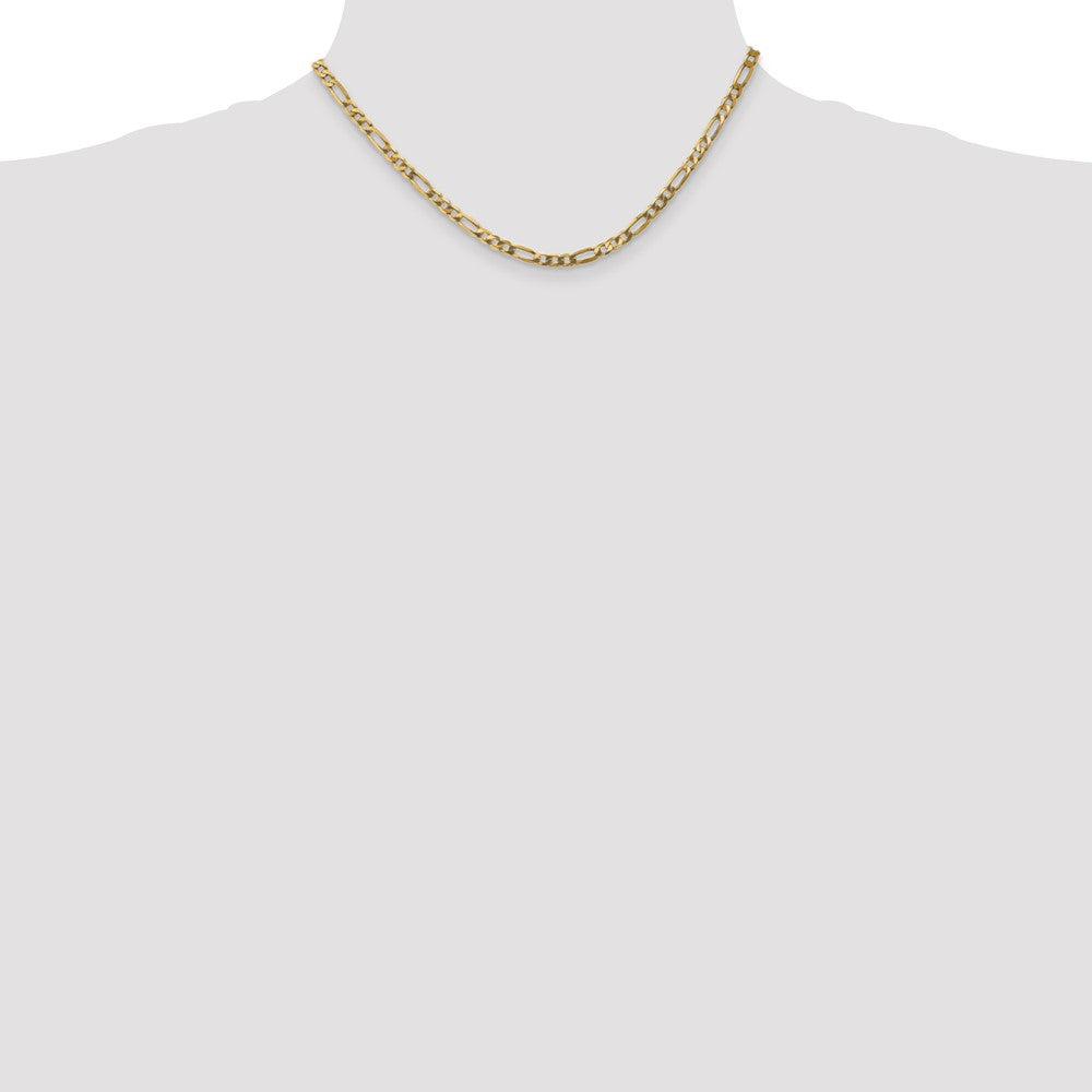 Flat Figaro with Lobster Clasp Chain - WBC