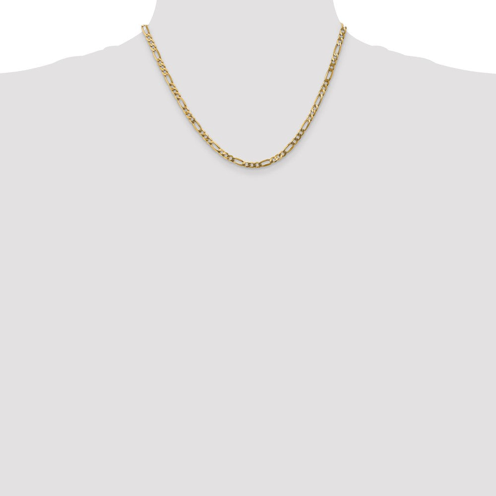 Flat Figaro with Lobster Clasp Chain - WBC
