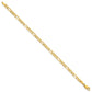 Flat Figaro with Lobster Clasp Bracelet - WBC