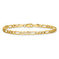 Flat Figaro with Lobster Clasp Bracelet - WBC