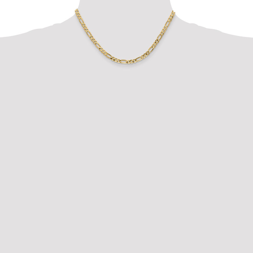 Flat Figaro with Lobster Clasp Chain - WBC