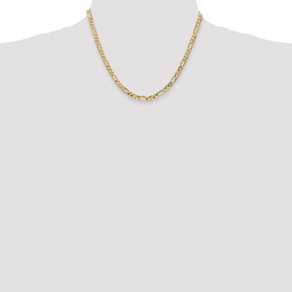 Flat Figaro with Lobster Clasp Chain - WBC