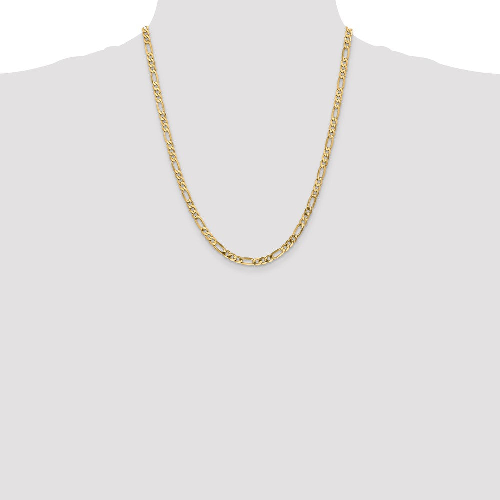 Flat Figaro with Lobster Clasp Chain - WBC