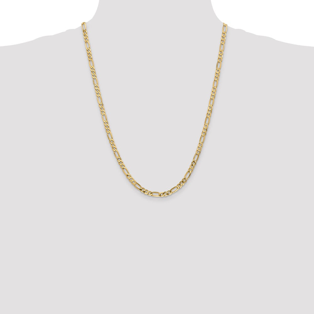 Flat Figaro with Lobster Clasp Chain - WBC