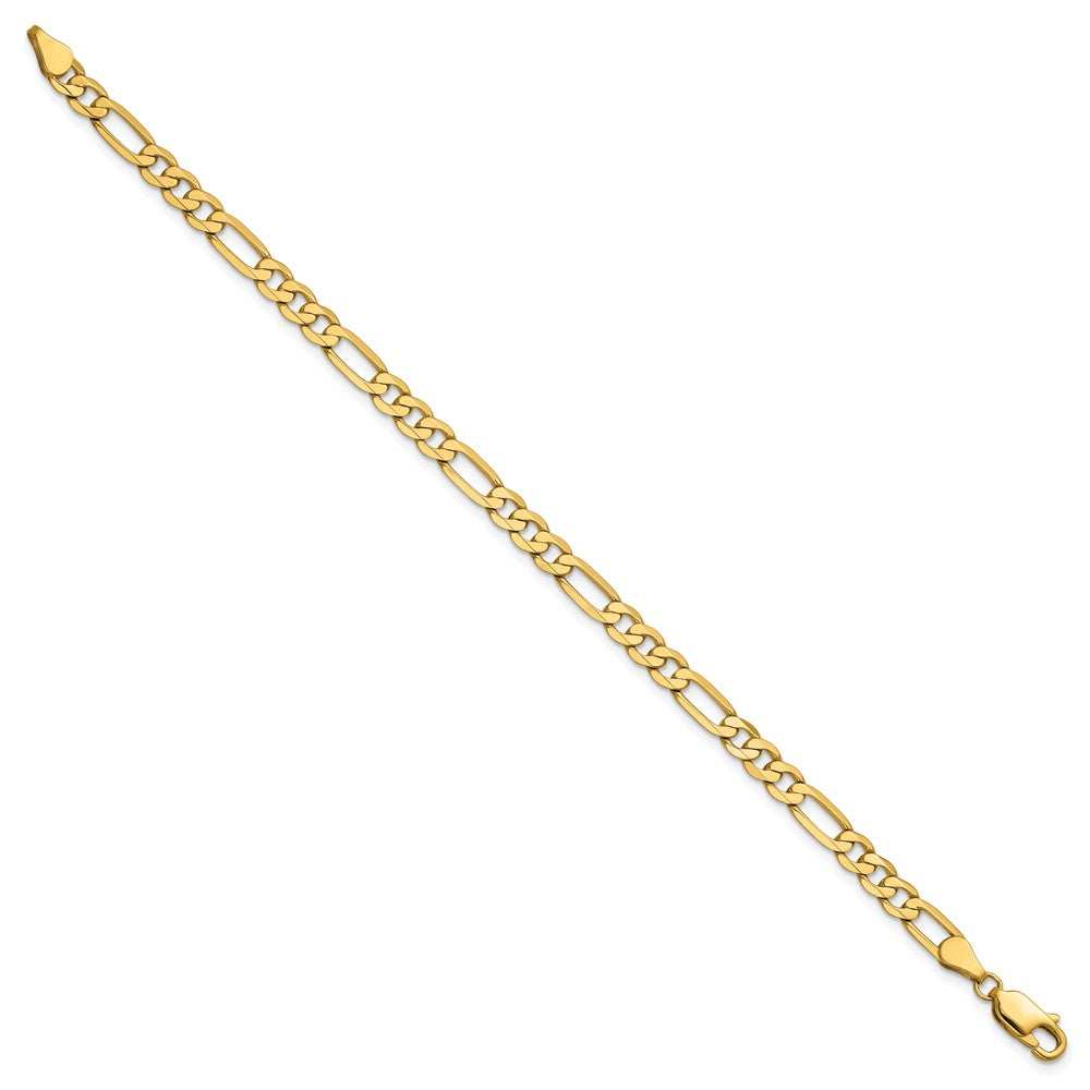 Flat Figaro with Lobster Clasp Bracelet - WBC