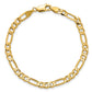 Flat Figaro with Lobster Clasp Bracelet - WBC