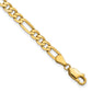 Flat Figaro with Lobster Clasp Bracelet - WBC
