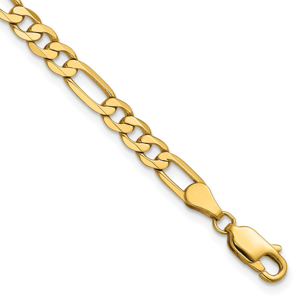 Flat Figaro with Lobster Clasp Bracelet - WBC