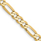 Flat Figaro with Lobster Clasp Chain - WBC