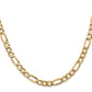 Flat Figaro with Lobster Clasp Chain - WBC