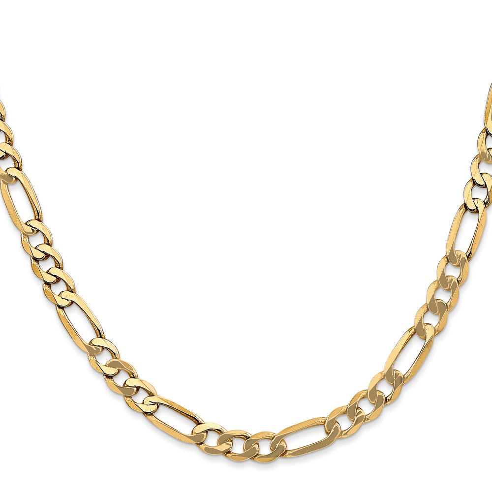 Flat Figaro with Lobster Clasp Chain - WBC