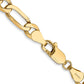Flat Figaro with Lobster Clasp Chain - WBC
