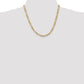 Flat Figaro with Lobster Clasp Chain - WBC