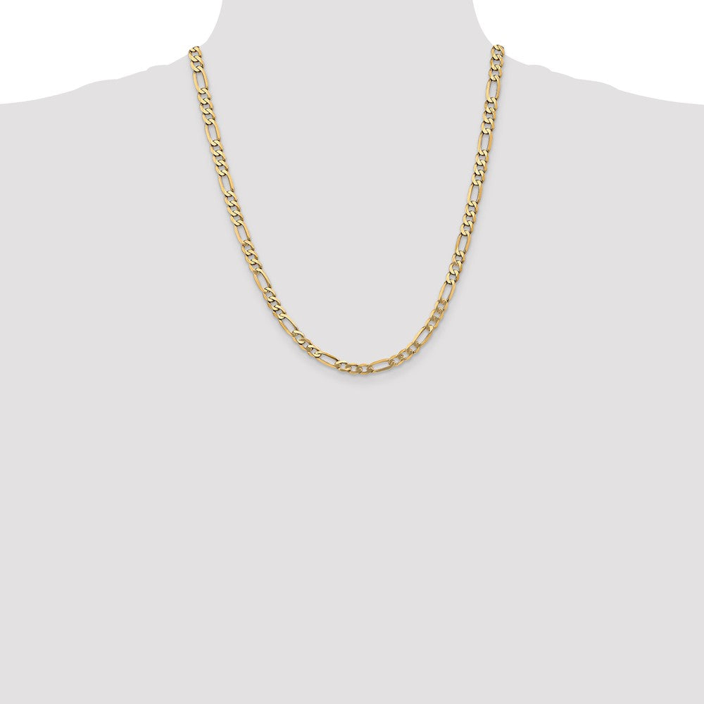 Flat Figaro with Lobster Clasp Chain - WBC