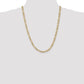 Flat Figaro with Lobster Clasp Chain - WBC