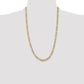 Flat Figaro with Lobster Clasp Chain - WBC