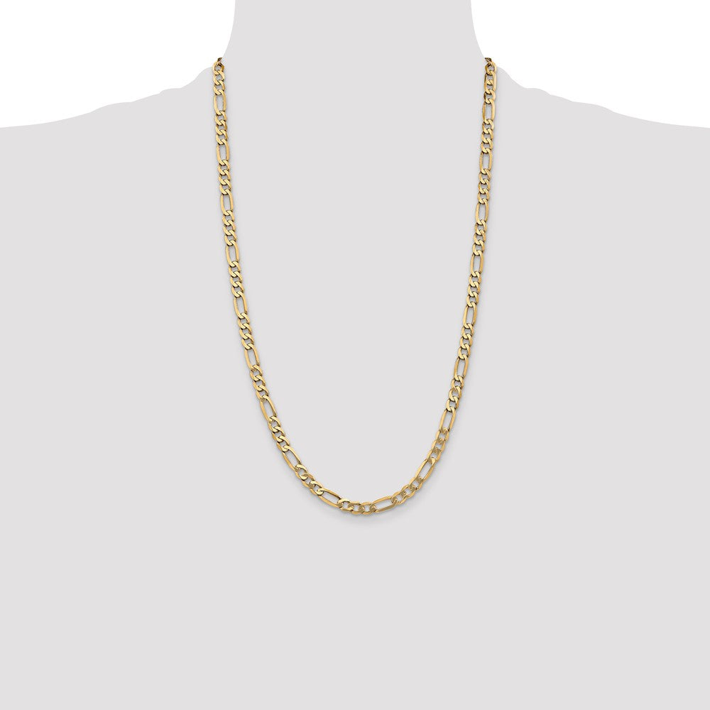 Flat Figaro with Lobster Clasp Chain - WBC