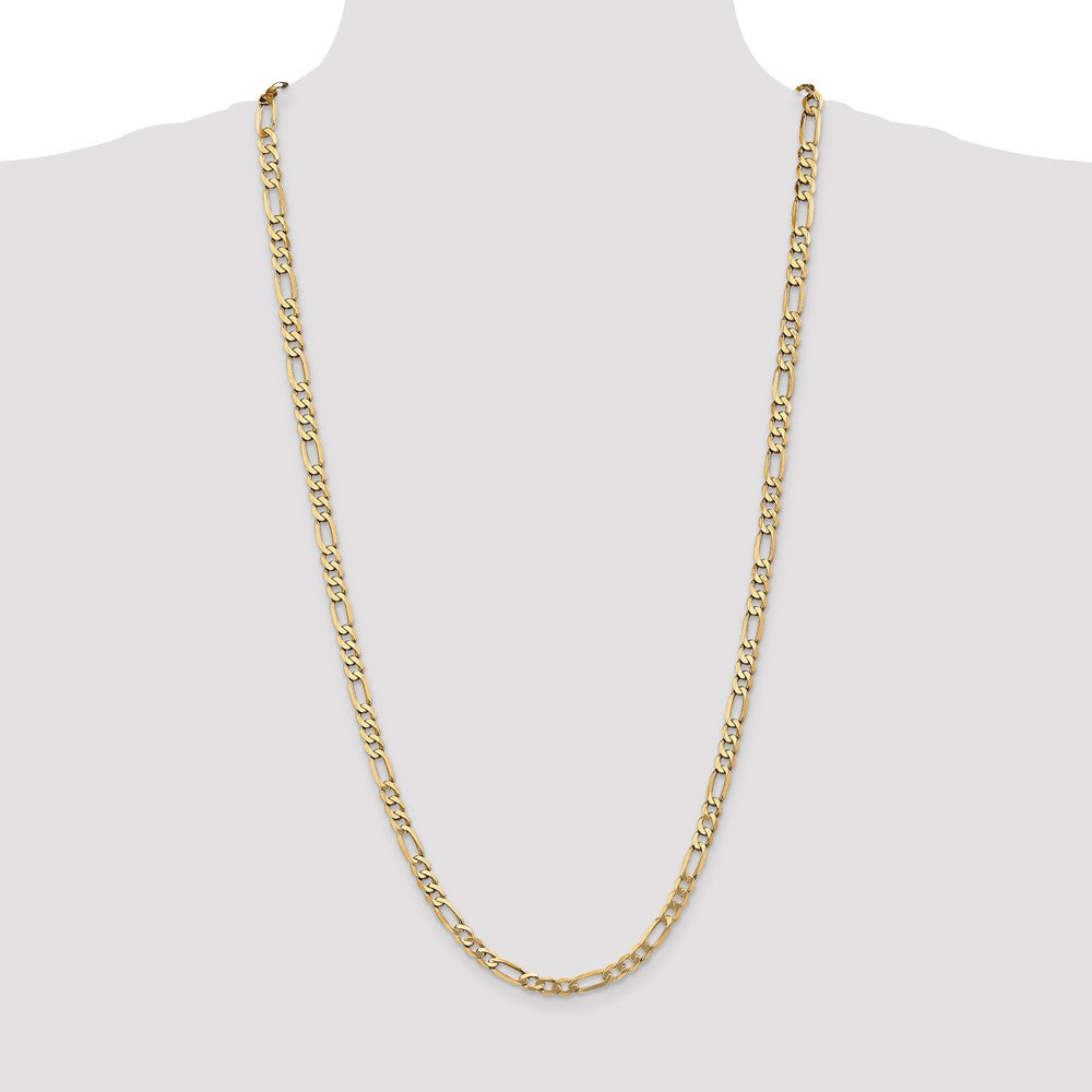 Flat Figaro with Lobster Clasp Chain - WBC