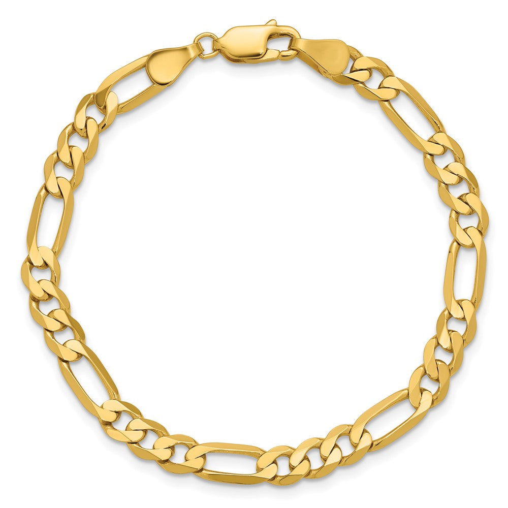 Flat Figaro with Lobster Clasp Bracelet - WBC