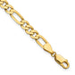 Flat Figaro with Lobster Clasp Bracelet - WBC