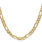 Flat Figaro with Lobster Clasp Chain - WBC
