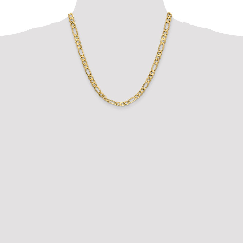 Flat Figaro with Lobster Clasp Chain - WBC