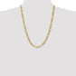 Flat Figaro with Lobster Clasp Chain - WBC