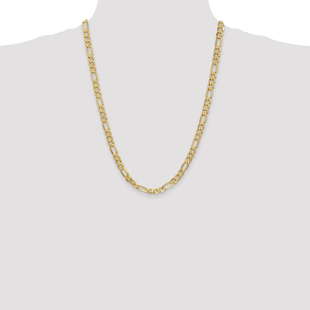 Flat Figaro with Lobster Clasp Chain - WBC