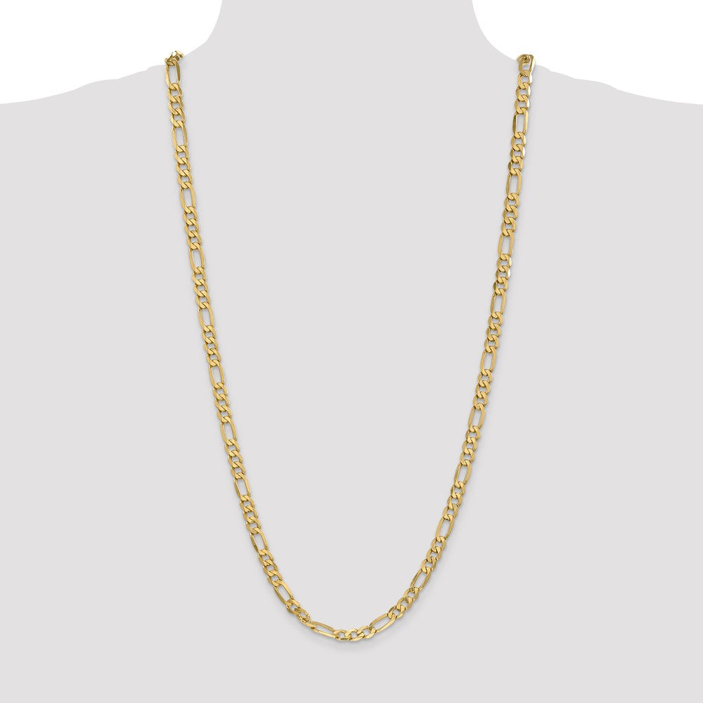 Flat Figaro with Lobster Clasp Chain - WBC