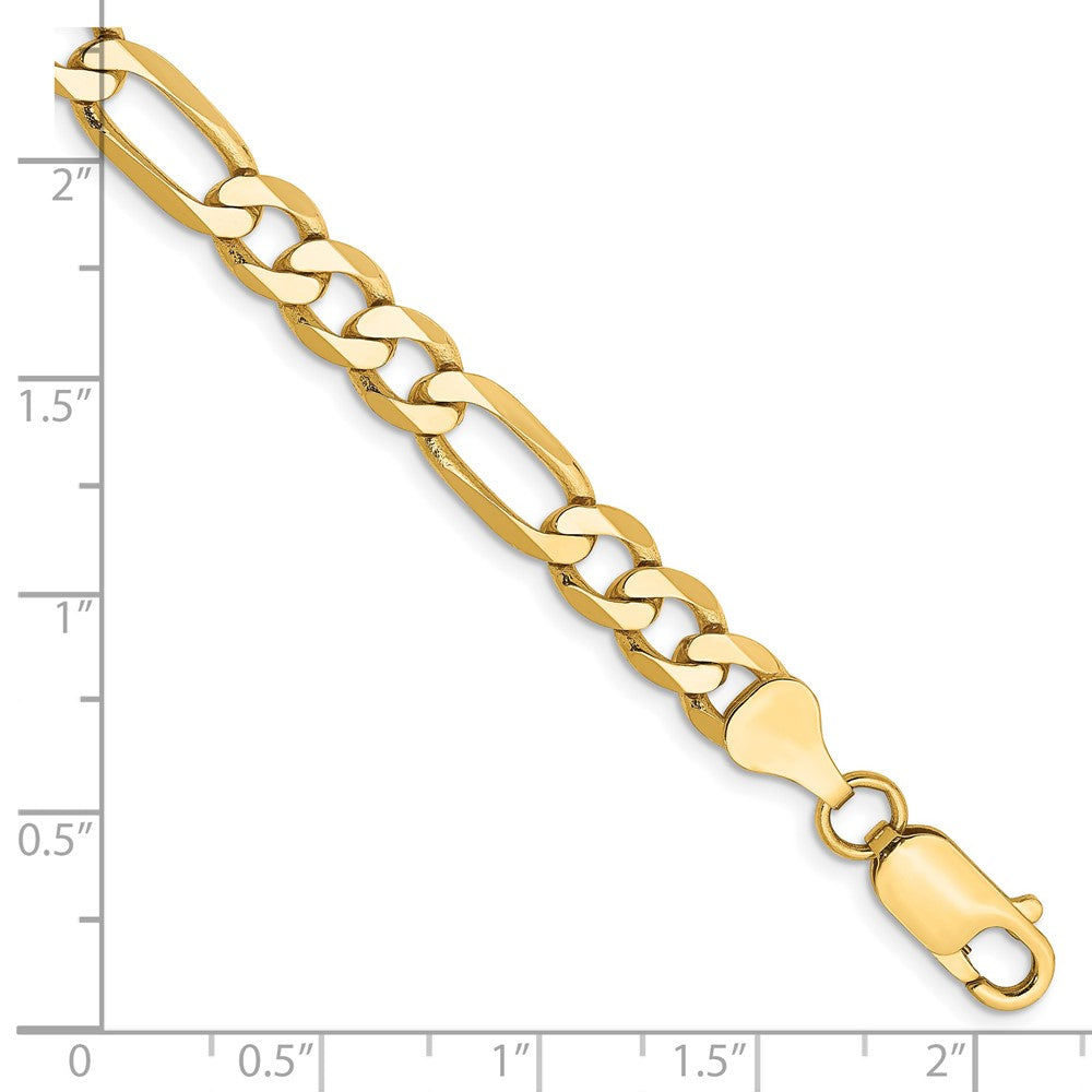 Flat Figaro with Lobster Clasp Bracelet - WBC