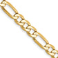 Flat Figaro with Lobster Clasp Chain - WBC