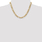 Flat Figaro with Lobster Clasp Chain - WBC