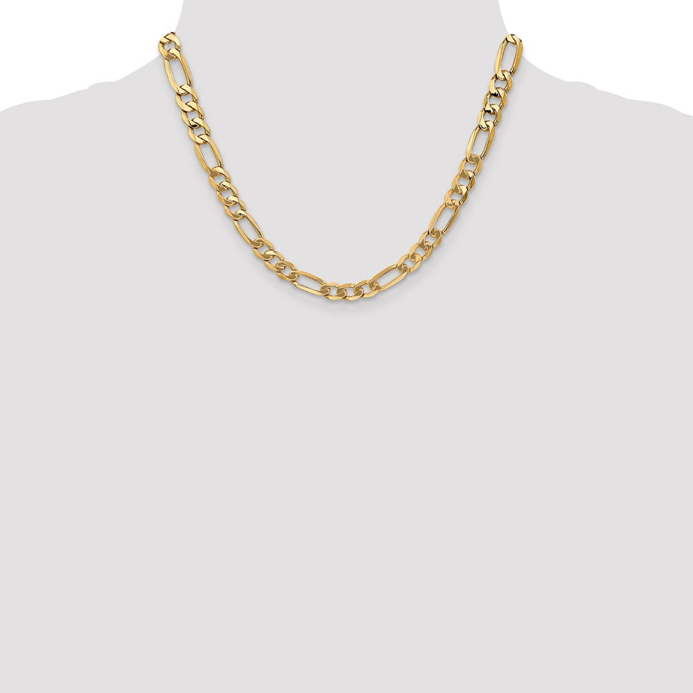 Flat Figaro with Lobster Clasp Chain - WBC