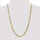 Flat Figaro with Lobster Clasp Chain - WBC