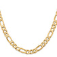 Flat Figaro with Lobster Clasp Chain - WBC