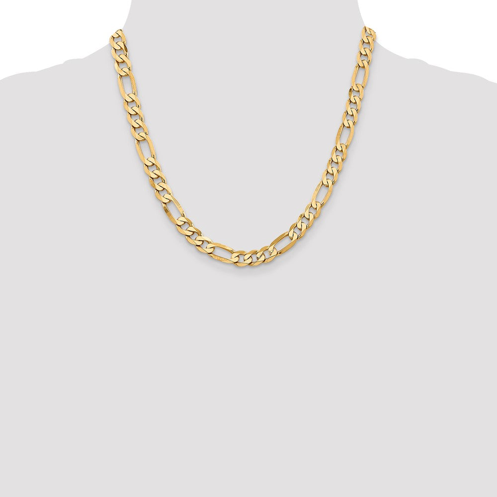 Flat Figaro with Lobster Clasp Chain - WBC