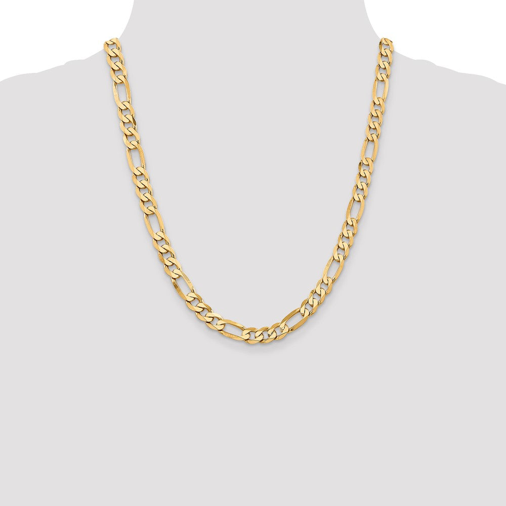 Flat Figaro with Lobster Clasp Chain - WBC