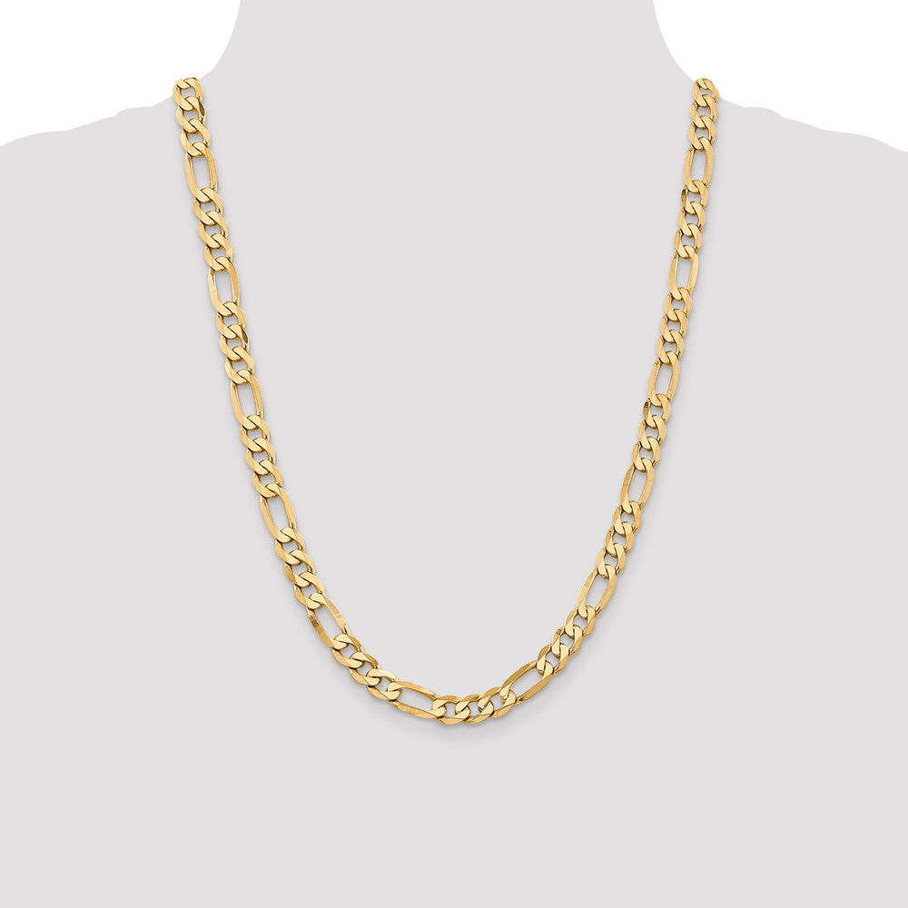 Flat Figaro with Lobster Clasp Chain - WBC