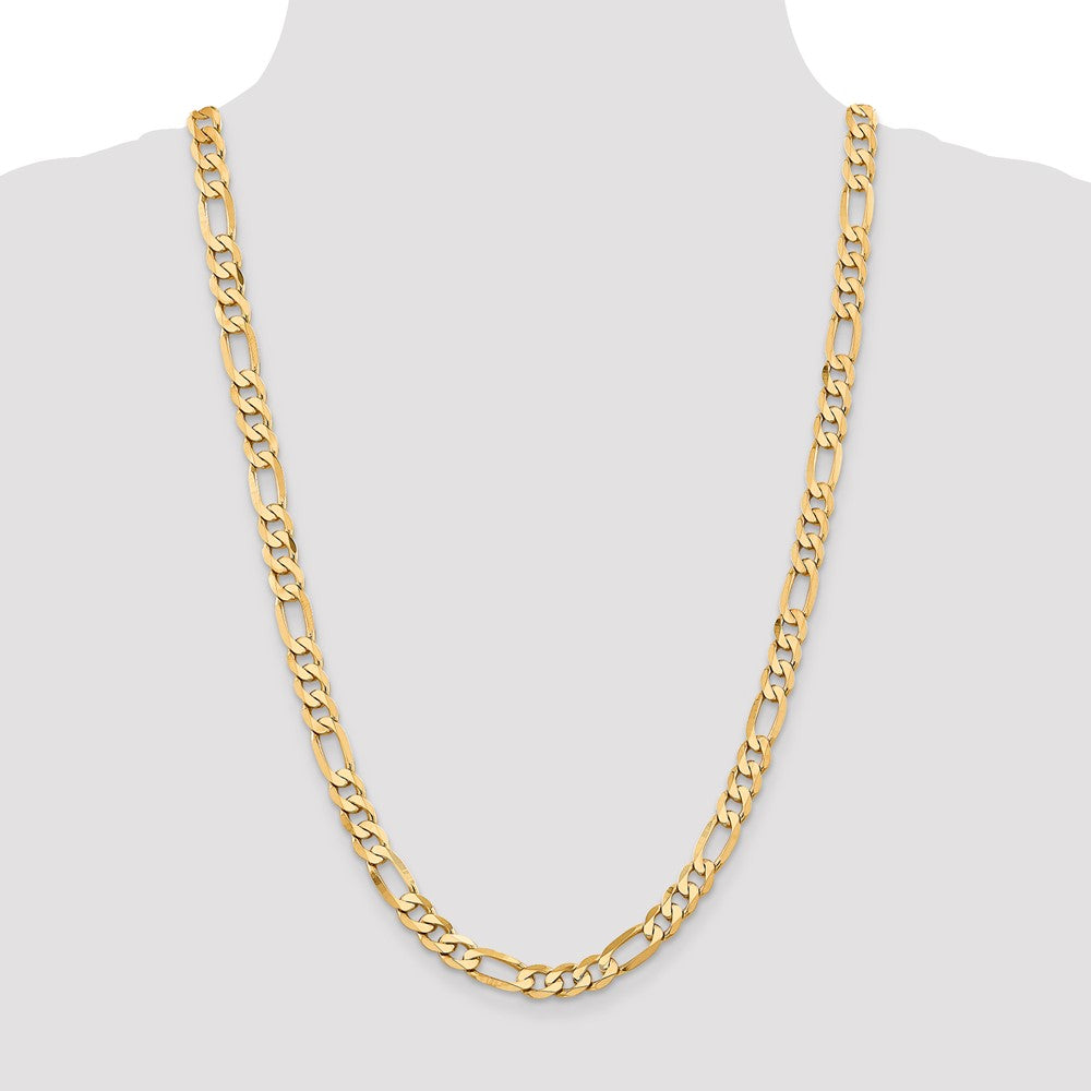 Flat Figaro with Lobster Clasp Chain - WBC